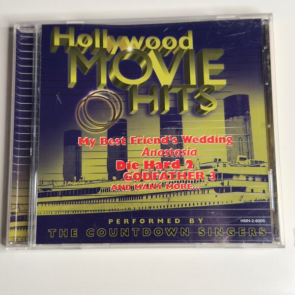 Hollywood Movie Hits CD 1998 Countdown Singers Madacy – Film Soundtrack Classics - Picture 1 of 5